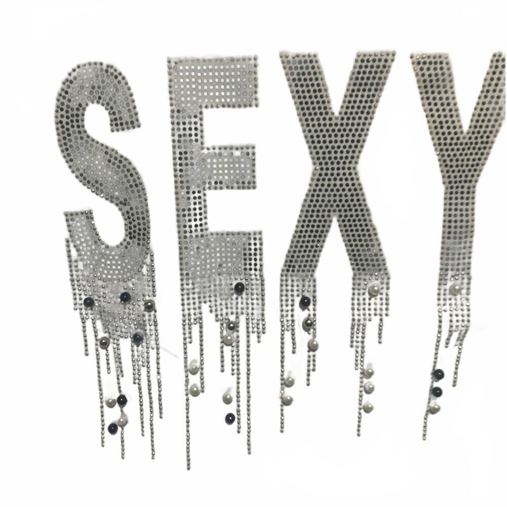 Trendy 'SEXY' Rhinestone Tee
